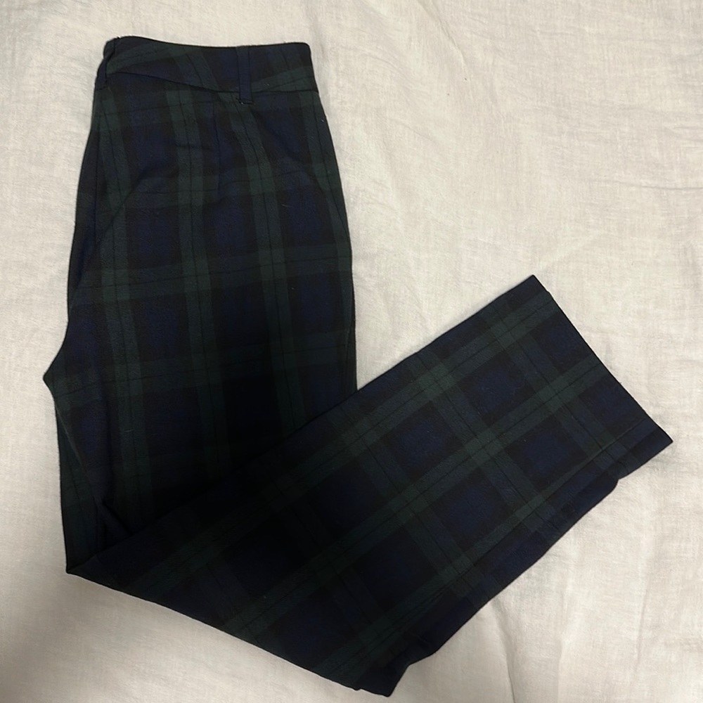 Velvet by Graham & Spencer plaid trousers size 2